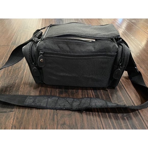 Canon EOS 630 AF 35mm SLR Camera Filters Achiever 630AF Flash Case lot Bundle - Picture 11 of 11